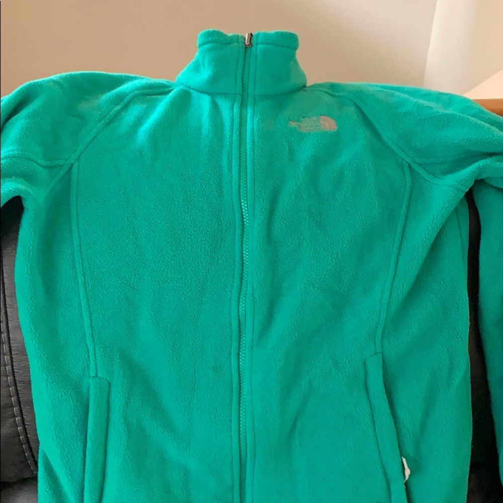 Green North Face